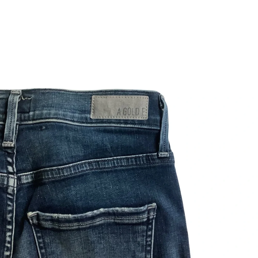 Agolde Sophie Crop Jeans Size 26 Dark Wash